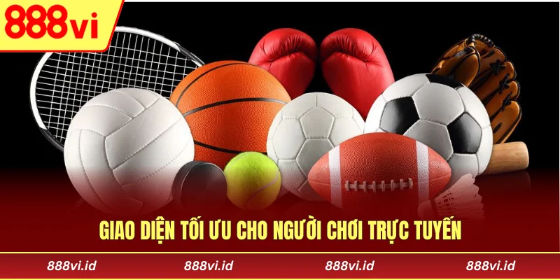 Giao diện tối ưu cho người chơi trực tuyến